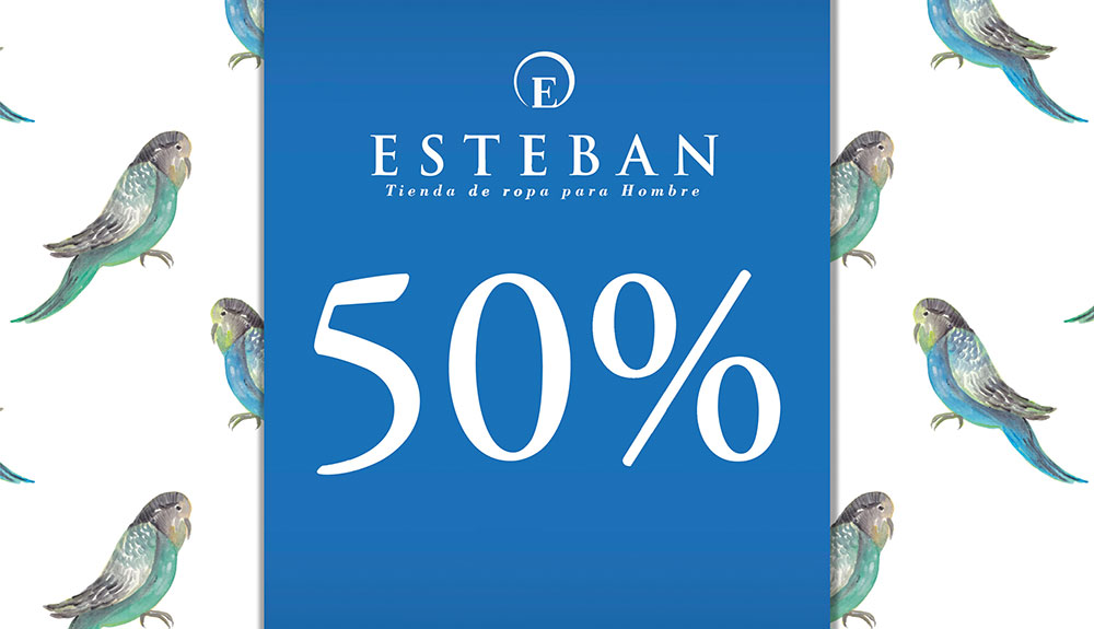 Rebajas Esteban Orense Enero 2018 50%