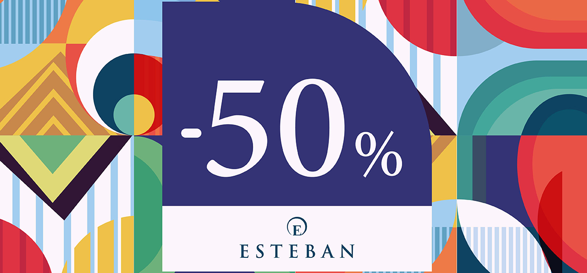 50% descuento en Esteban Orense